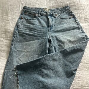 Madewell Curvy Perfect Vintage Wide-Leg Crop Jean
